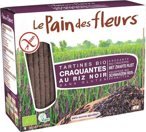 Tartines Craquantes Riz Noir BIO